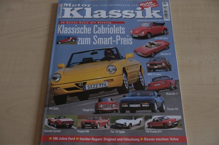 Deckblatt Motor Klassik (05/2003)